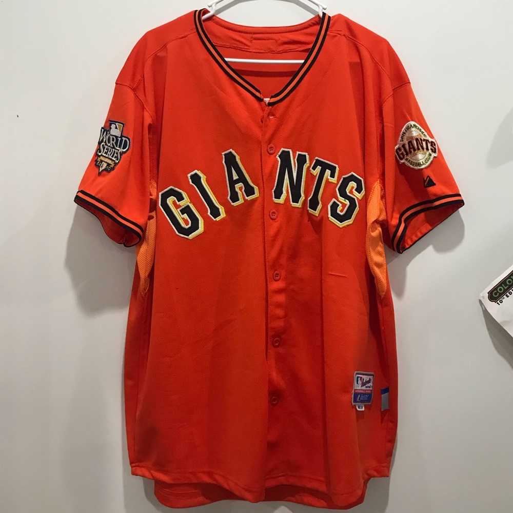 SF Giants Authentic Buster Posey Hersey World Series 2010 Champions